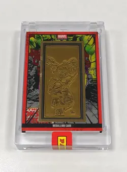 Marvel Anthology Medallion Card The Incredible Hulk (1968) #105 Panini - Image 1