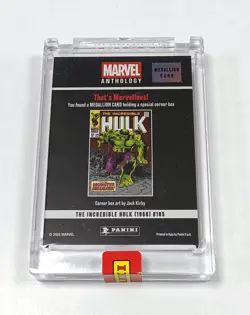 Marvel Anthology Medallion Card The Incredible Hulk (1968) #105 Panini - Image 2
