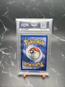 Pokemon PSA 5 Base Set 1st Edition Shadowless Machamp 8/102 1999 - Image 2
