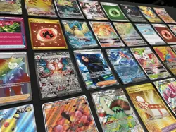 Pokemon TCG CARD LOT (5) ONLY V/GX/EX/VSTAR/VMAX /FA/ULTRA RARE/ACE SPEC NO BULK - Image 1