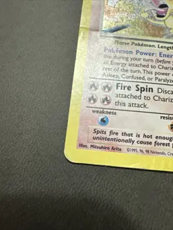 Pokemon TCG Charizard Holo Rare Card 4/102 Base Set 2 - FAST, SAFE SHIPPING - Image 3