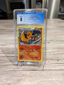CGC 8 NM/MINT Charizard RC5/RC32 (2016) Pokemon Generations Radiant 9 BGS PSA - Image 1