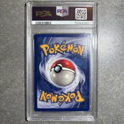 1999 Base Set Pokemon TCG Gastly 1st Edition Shadowless Card 50/102 Common PSA 9 - Image 2