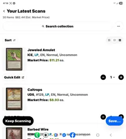 MAGIC THE GATHERING 20 CARD LOT RARE,COMMON,UNCOMMON, - Image 3