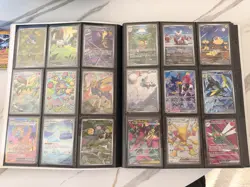 Pokemon TCG 143 mixed card lot with binder - Image 3