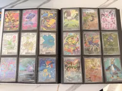 Pokemon TCG 143 mixed card lot with binder - Image 4