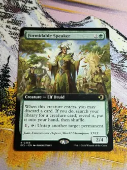 Formidable Speaker - Extended Art ECL NM MTG R 0366 - Image 2