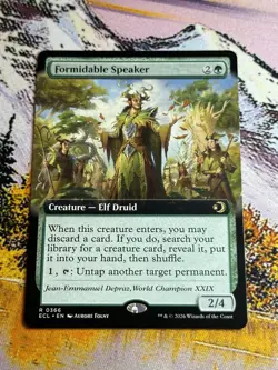 Formidable Speaker - Extended Art ECL NM MTG R 0366 - Image 3
