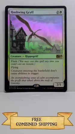 Hushwing Gryff Core Set 2015 (M15) Foil - Image 1