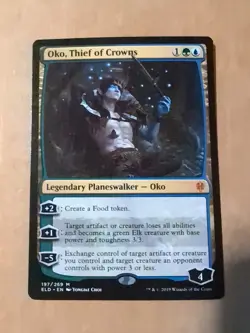Oko, Thief of Crowns Throne of Eldraine Regular - Image 1