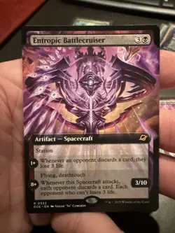 Entropic Battlecruiser (Extended Art) Edge of Eternities Regular 332 NM - Image 1