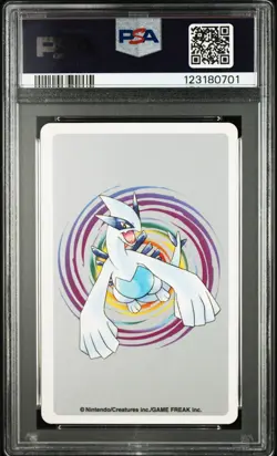 2000 POKEMON SILVER VERSION PLAYING CARDS 182 BELLOSSOM QUEEN OF CLUBS PSA10 - Image 2