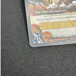 World of Warcraft WoW TCG Landro's Lil' XT Unscratched/Unused Loot Card - Image 3