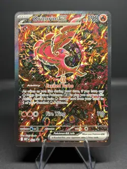 Oricorio Ex 24 Pokemon TCG Mega Evolution Black Star Promo Phantasmal Flames NM - Image 1