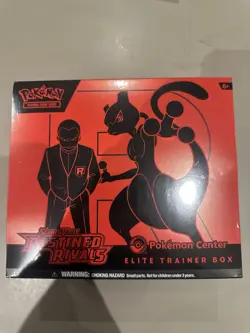 Pokemon TCG Pokemon Center Destined Rivals ETB Brand New & Sealed - Image 1