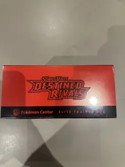 Pokemon TCG Pokemon Center Destined Rivals ETB Brand New & Sealed - Image 4