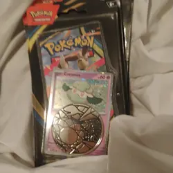 Phantasmal Flames Single Pack Blister Cottonee and whimiscott random Pokemon - Image 1
