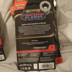 Phantasmal Flames Single Pack Blister Cottonee and whimiscott random Pokemon - Image 3