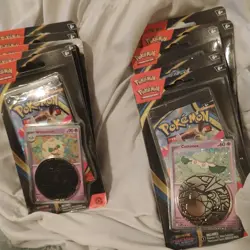 Phantasmal Flames Single Pack Blister Cottonee and whimiscott random Pokemon - Image 5