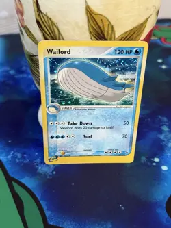 2003 Pokemon TCG WAILORD 14/109 Ex Ruby & Sapphire Set HOLO RARE Nm - Image 1