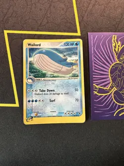 Pokemon Card Wailord EX Ruby & Sapphire 14/109 Holo Rare 007🔥MP🔥 - Image 1