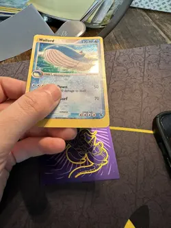Pokemon Card Wailord EX Ruby & Sapphire 14/109 Holo Rare 007🔥MP🔥 - Image 2