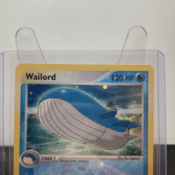 Pokemon TCG Wailord 14/109 EX Ruby & Sapphire Holo Rare Stage 1 2003 120 HP - Image 3