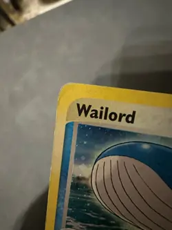 Pokemon Card Wailord EX Ruby & Sapphire 14/109 Holo Rare - Image 2
