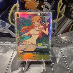 One Piece TCG Nami OP08-106 SR Two Legends English Edition - Image 1