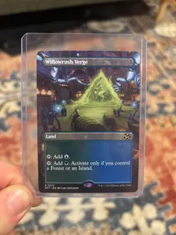 Willowrush Verge (Borderless) Aetherdrift Regular MTG - Image 1