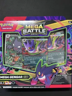 New Pokemon TCG Mega Battle Deck Mega Gengar EX | MEP027 Promo | Fast Delivery - Image 3