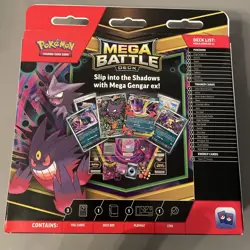Pokemon TCG Mega Battle Deck Mega Gengar EX |MEP027 promo NEW | Sealed |English - Image 2