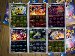 Pokemon 151 Reverse Holo Choose Your Card - SV2a Pokeball Pattern - Image 1