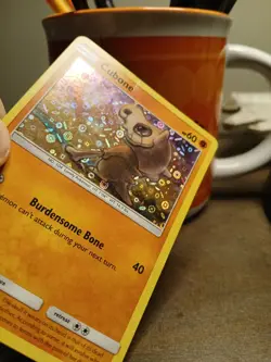 Pokemon Sun & Moon Promo card Cubone - (General Mills Promo) 057/131 Holo - Image 2