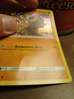 Pokemon Sun & Moon Promo card Cubone - (General Mills Promo) 057/131 Holo - Image 3