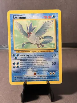 Pokemon TCG Articuno #17/62 Fossil Set Non Holo Unlimited WOTC VTG 1999 MP - Image 1