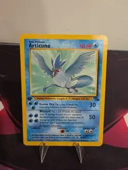 Articuno 17/62 Pokemon TCG 1st Edition Fossil Non Holo Rare LP/MP - Image 1