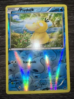 Pokemon TCG Psyduck Breakpoint 16/122 Reverse Holo Common Card NM Condition - Image 4