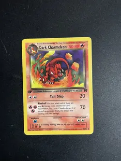 Dark Charmeleon | 32/82 | Team Rocket | 1st Edition | Pokemon Card | NM - Image 1