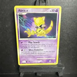 Abra Mysterious Treasures Pokemon TCG 69/123 Diamond & Pearl Common - Image 1