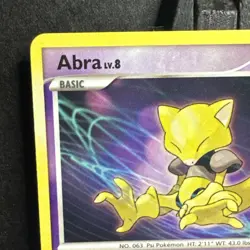 Abra Mysterious Treasures Pokemon TCG 69/123 Diamond & Pearl Common - Image 2