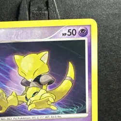 Abra Mysterious Treasures Pokemon TCG 69/123 Diamond & Pearl Common - Image 3