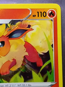 Pokemon TCG - Flareon SWSH041 Black Star Promo - NM - Image 3
