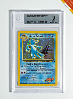 Pokemon BGS 9 Misty's Golduck #12 Holo Gym Challenge 2000 English - Image 1