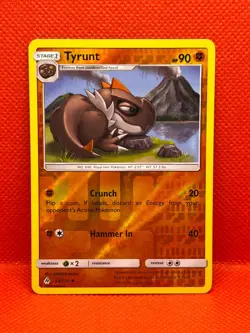 Pokemon Tcg Tyrunt 68/131 Sm-Forbidden Light Reverse Holo - Image 1