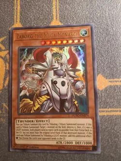 1x Zaborg the Mega Monarch DUPO-EN079 Ultra Rare First Edition VLP - Image 1