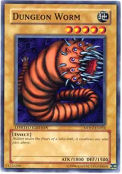 1x (P) Dungeon Worm - MDP2-EN018 - Common - Limited Edition YuGiOh - Image 1