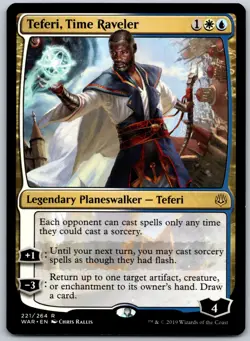 Teferi, Time Raveler R War of the Spark 221 NM - Image 1