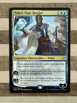 MTG War of the Spark Teferi, Time Raveler 221/264 - Image 1