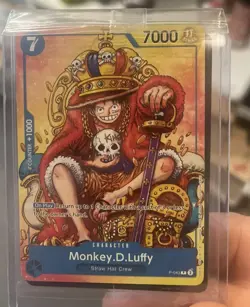 Monkey D Luffy Convention Promo One Piece Promotion Card (Non Foil) Mint P-043 - Image 1